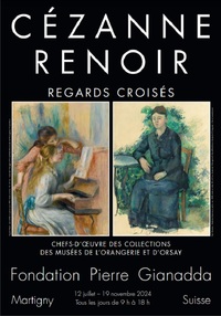 Exposition Cézanne – Renoir Regards croisés à la Fondation Gianadda