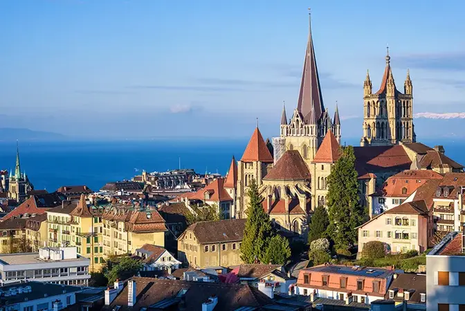 Balade à la découverte de Lausanne, photo Boris Stroujko